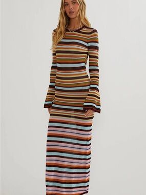 Beach Riot | Dresses | Beach Riot Campbell Cutout Maxi Dress Size Small 78